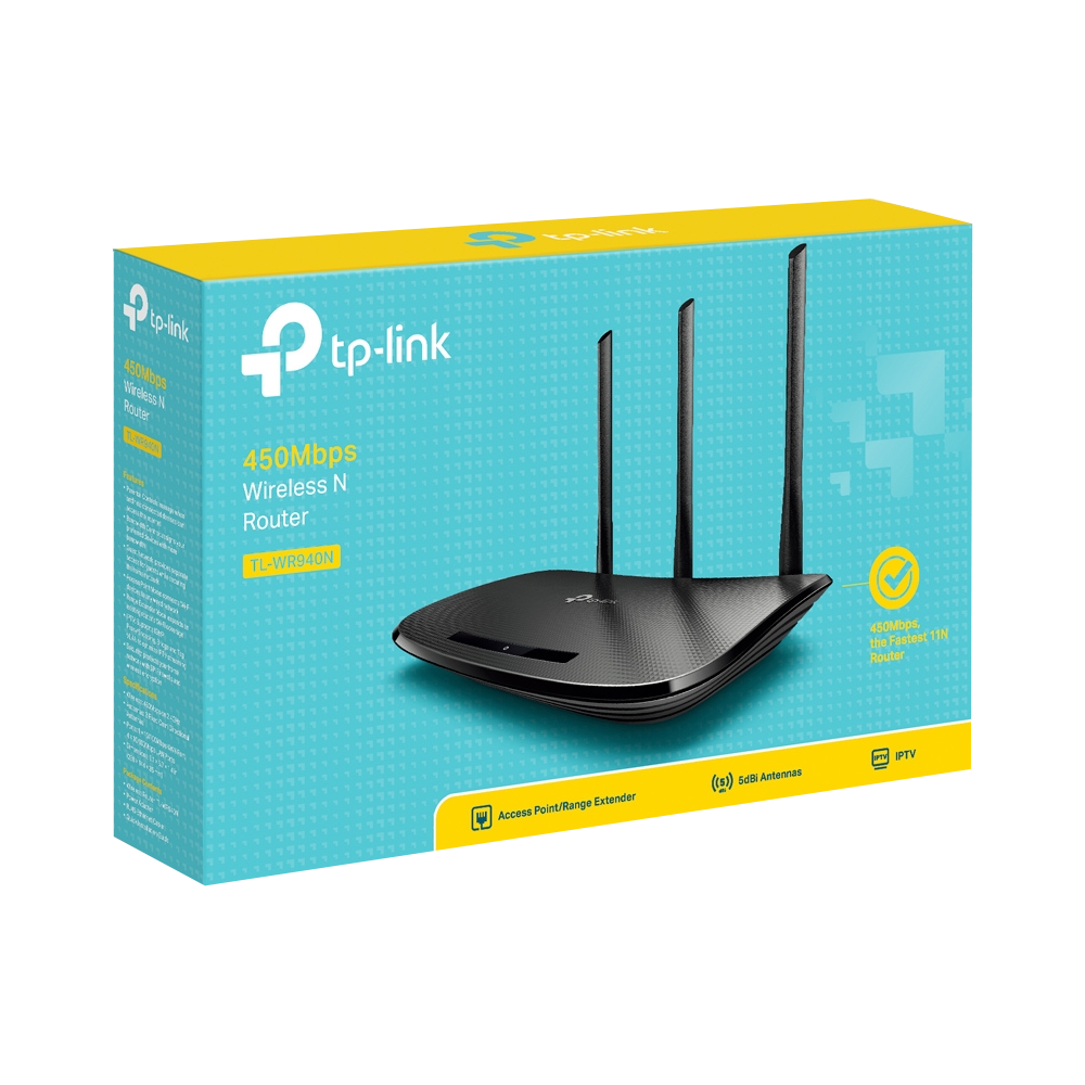 Access Point 4 Port TP-Link TL-WR940N (3Ant)