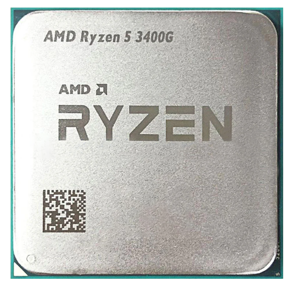 AMD Ryzen 5 3400G Processor 4-Core (4.2GHz/6MB) AM4