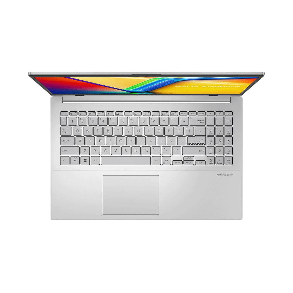 ASUS Vivobook Go 15 E1504FA-NJ005W Laptop (AMD Ryzen 5/7520U - 8GB DDR5 - 512GB M.2 NVMe - AMD Radeon Graphics - 15.6 Inch FHD 60Hz - Win11) - Silver