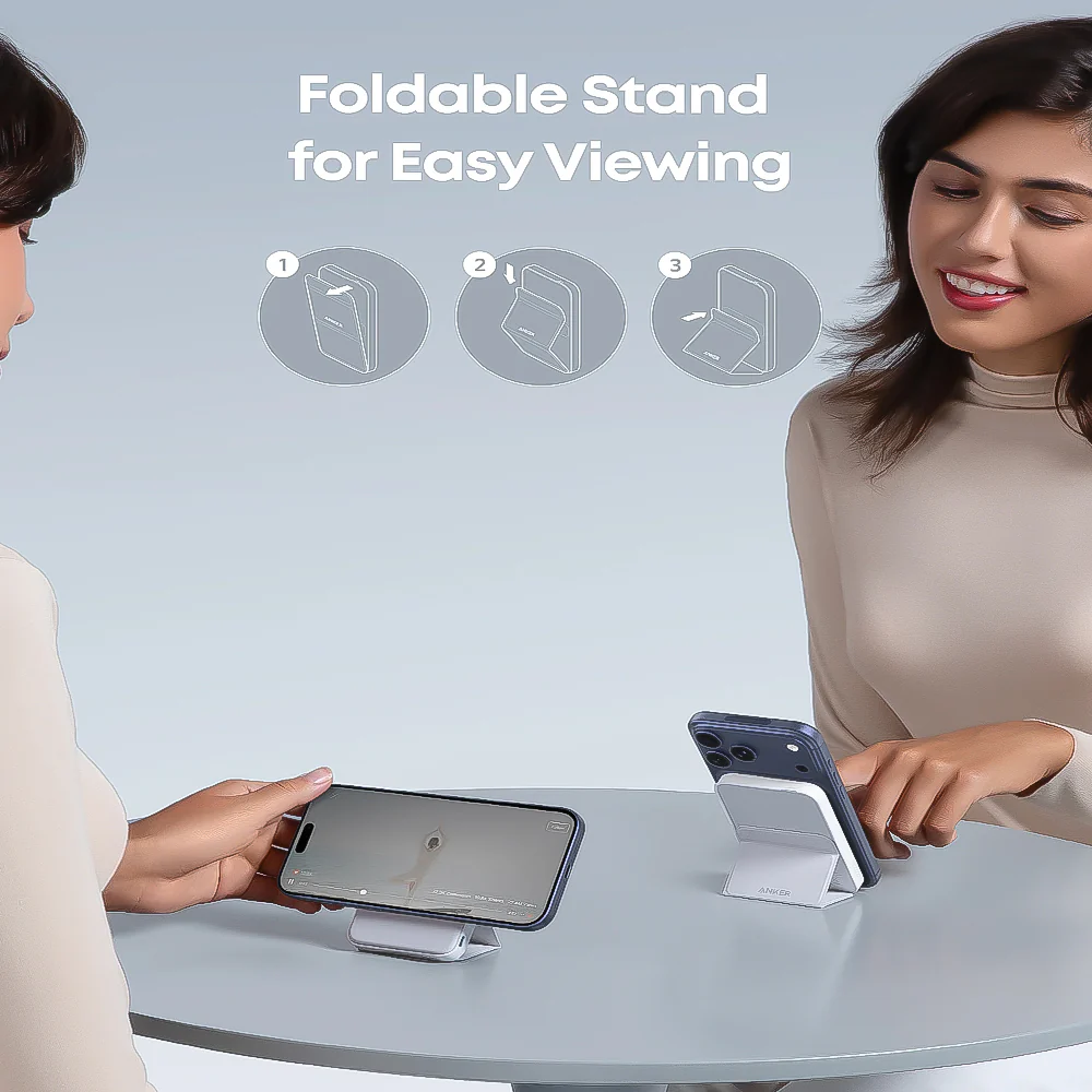 Anker 622 A1614H13 MagGo 12W Magnetic Wireless Power Bank 5000mAh - White