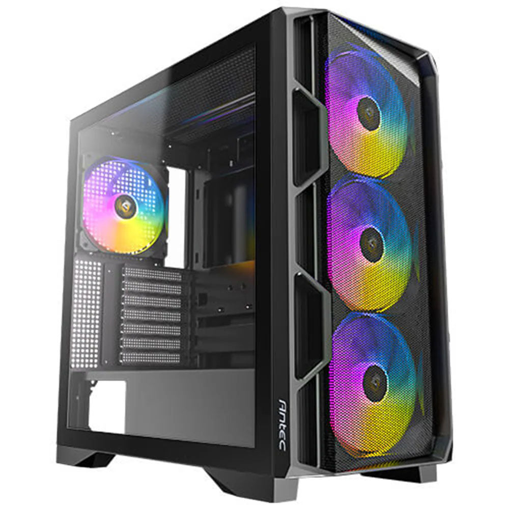 Antec AX1000 Lite ARGB Gaming Mid Tower Case + Atom B750 80 Plus Bronze 750W Power Supply