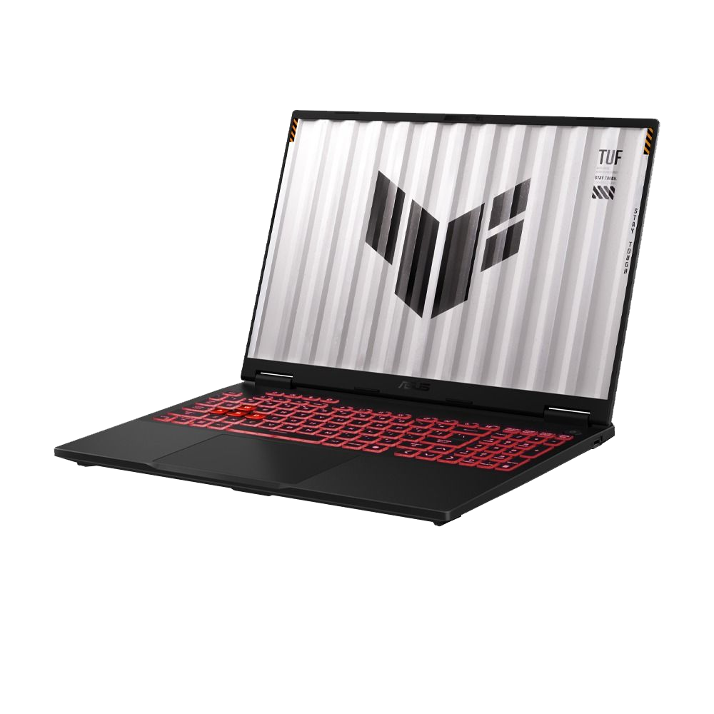 Asus TUF Gaming A16 FA608UH-RV007W Laptop (AMD Ryzen 7 260 - 16G DDR5 - 512G M.2 NVME - Nvidia RTX 5050 8G DDR7 - 16.0 Inch WUXGA IPS 165Hz - Win11) - Jaeger Gray
