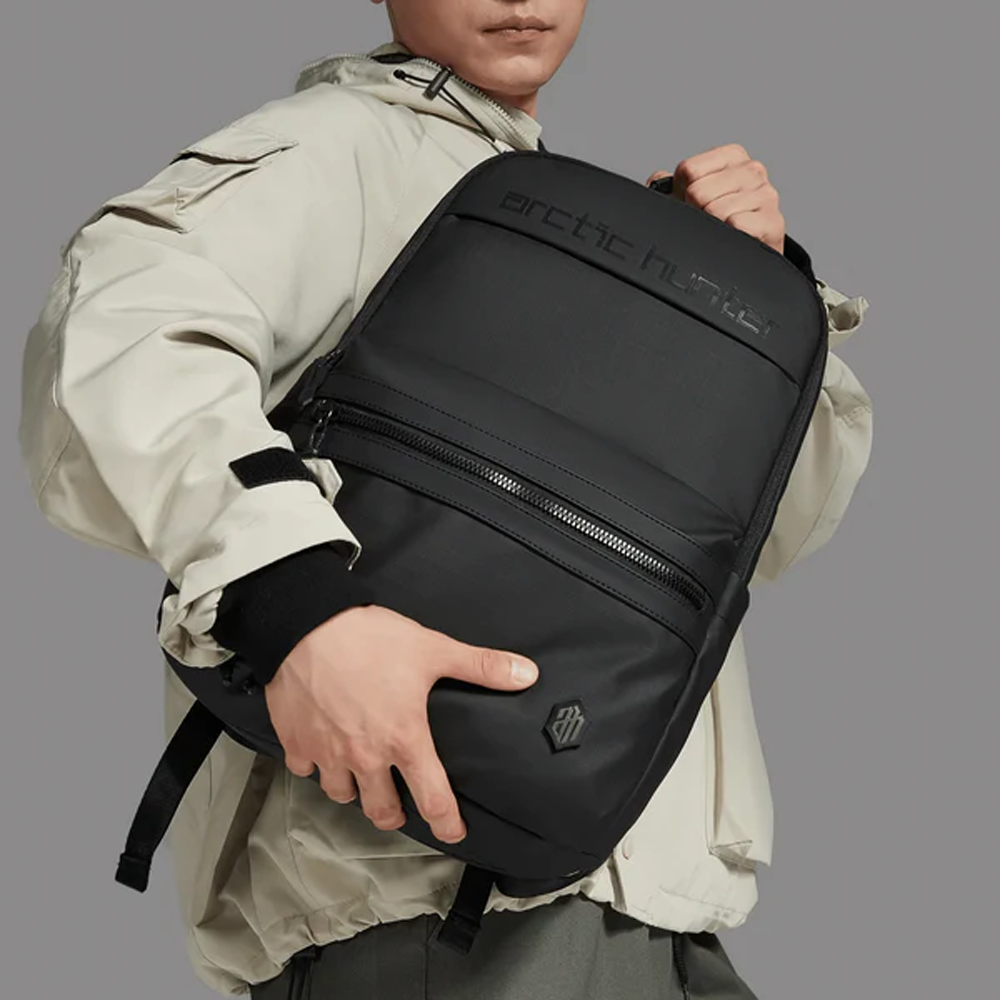 Arctic Hunter B00536 15.6 Inch Laptop Backpack  - Black