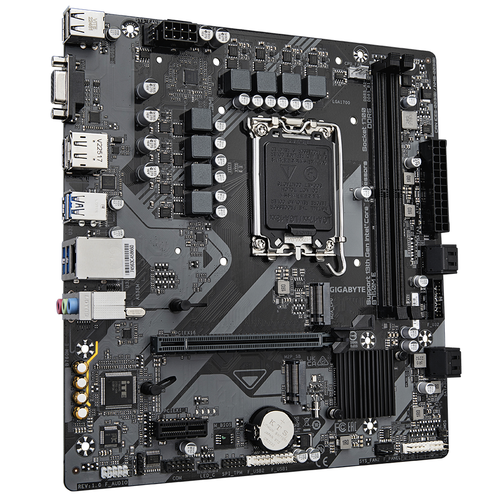 Gigabyte B760M E DDR5 Intel LGA 1700 Motherboard