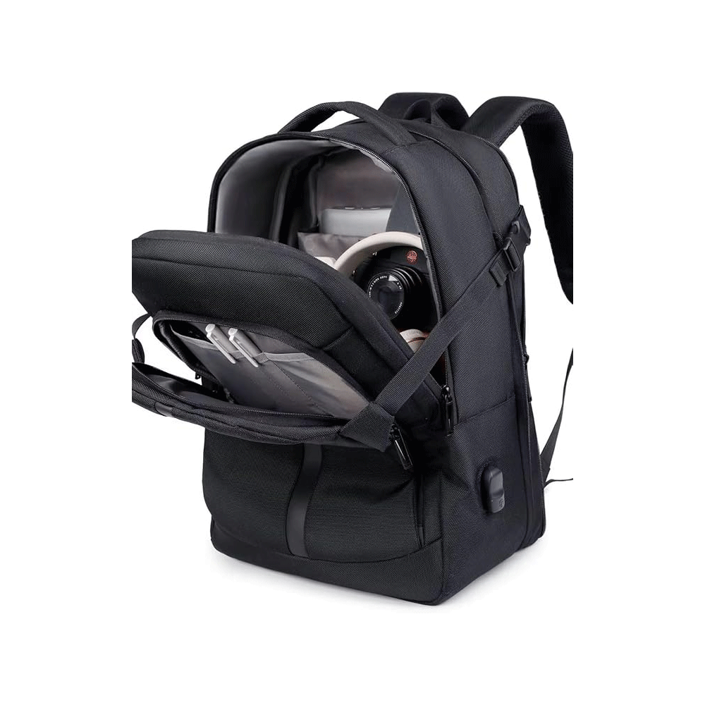 Meinaili 2504 15.6 Inch Laptop Backpack - Black