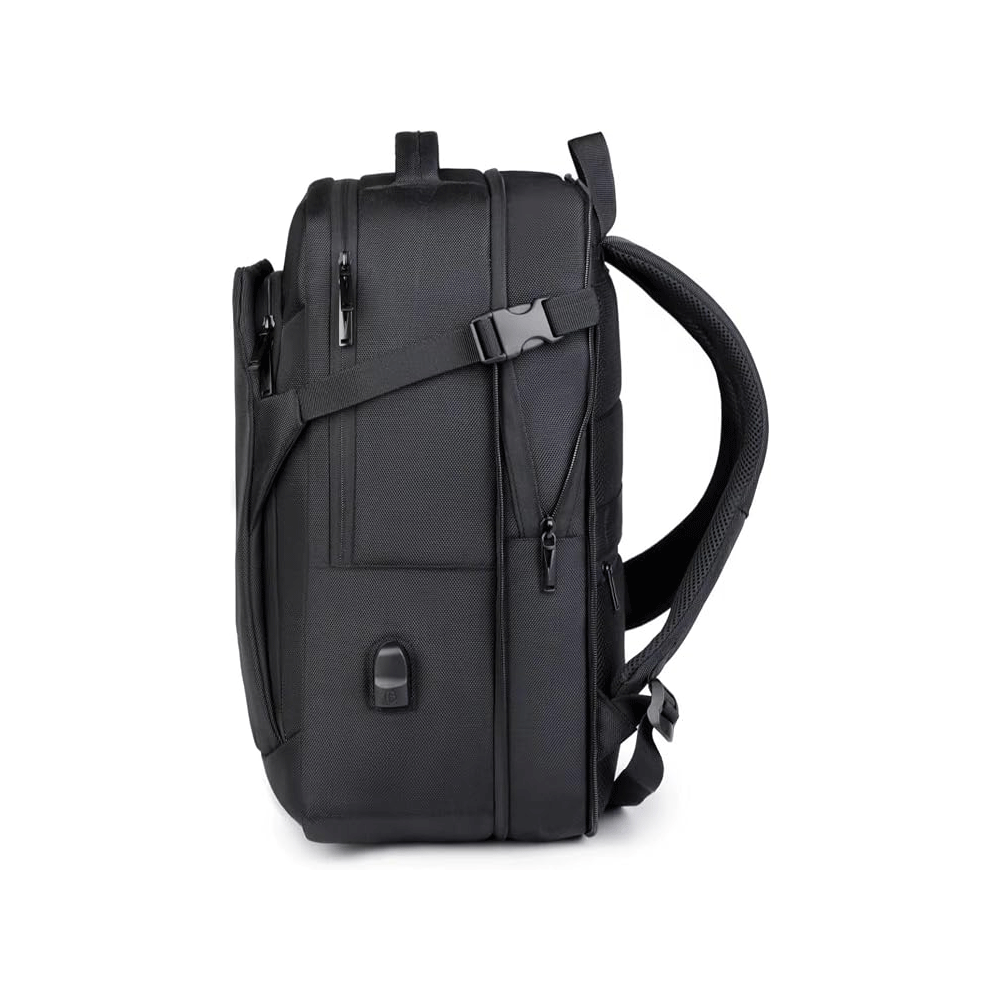 Meinaili 2504 15.6 Inch Laptop Backpack - Black