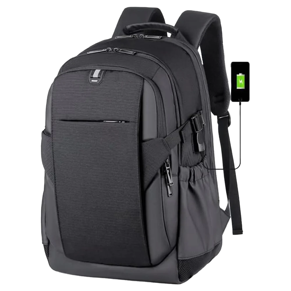 Rahala 2209 15.6 Inch Laptop Backpack - Black