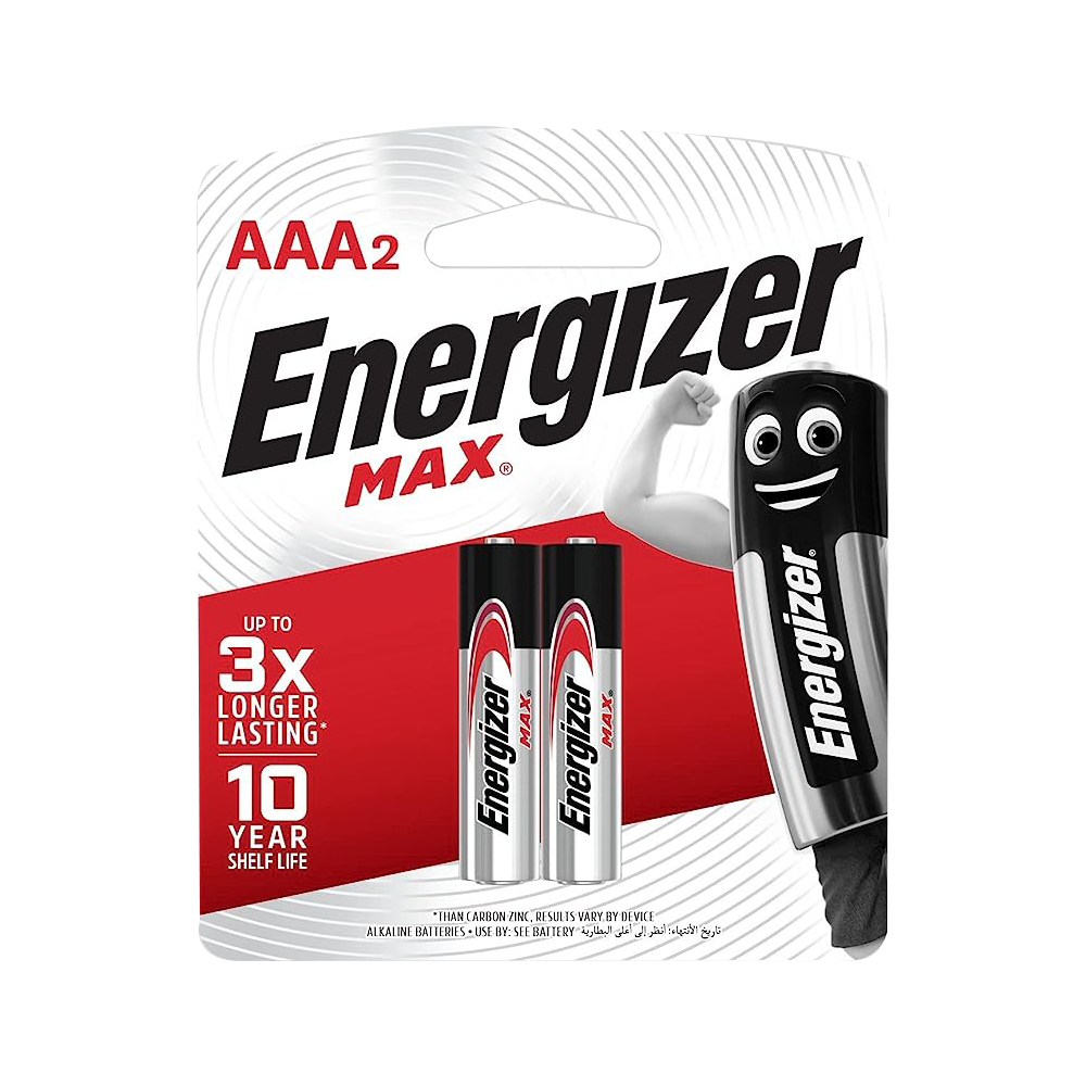 BATTERY ENERGIZER AAA (2PCS)