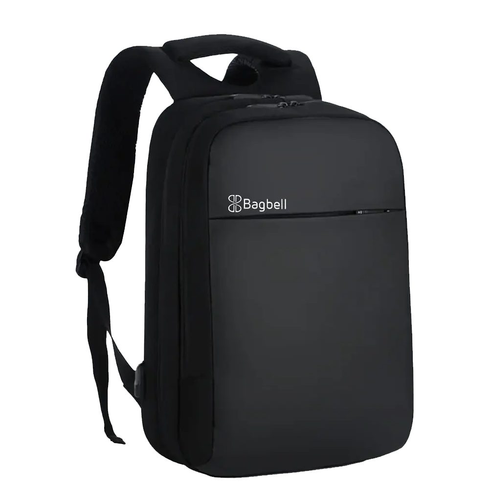 Bagbell B2018 15.6 Inch Laptop Backpack - Black