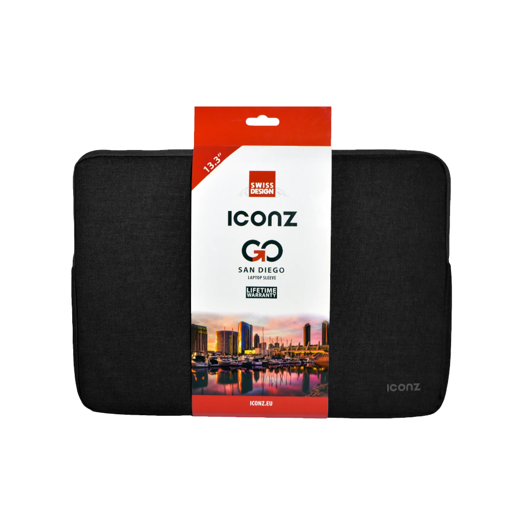 Bag Lapshirt Iconz San Diego 2034 13.3 Inch - Black