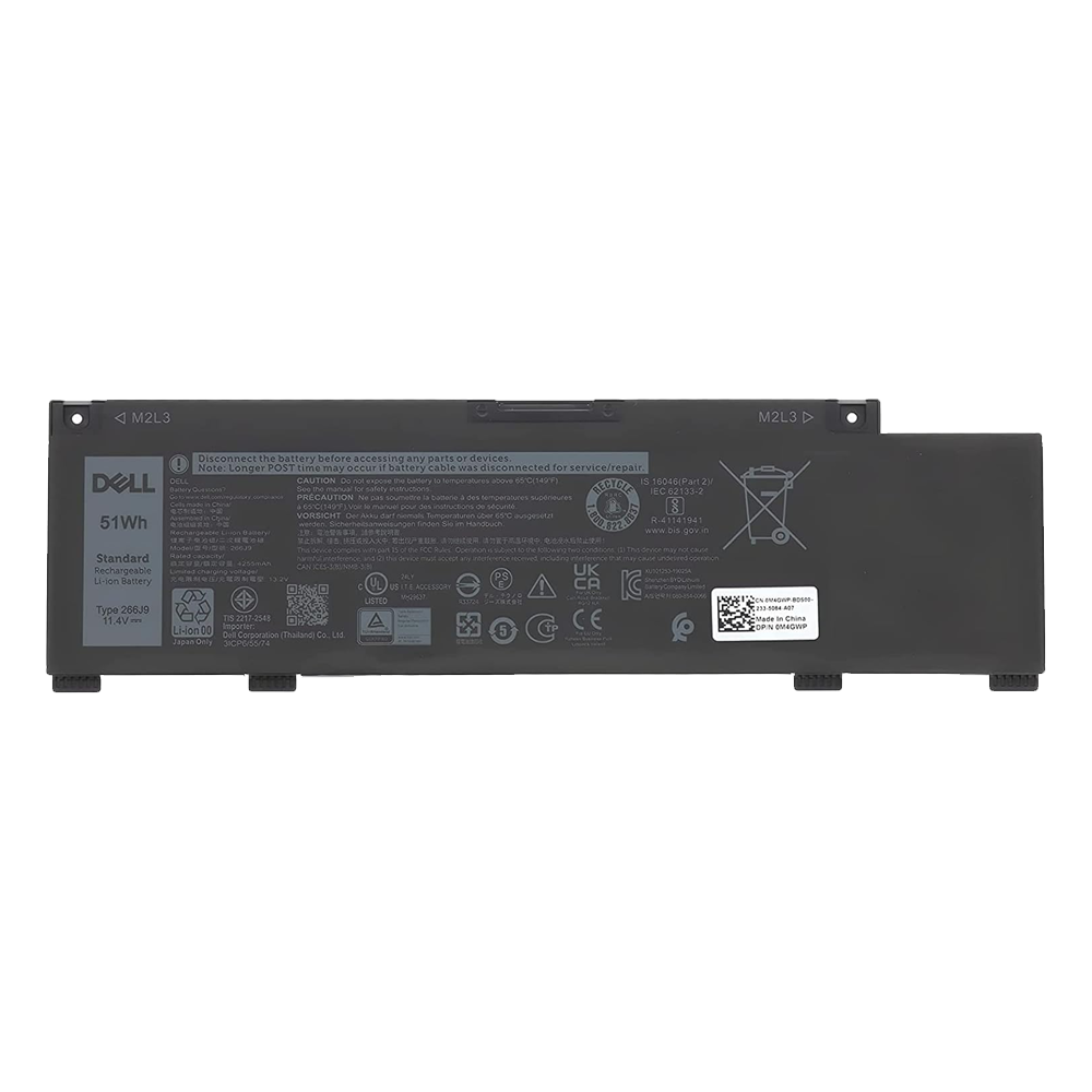 Battery Laptop Dell (G3 3500/G3 3590/G5 5500/G5 5505/51WH)