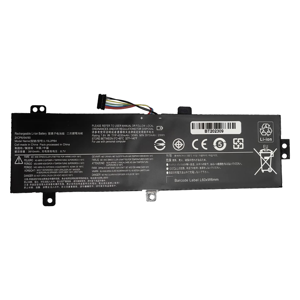 Battery Laptop Lenovo  Ideapad (L15M2PB5/L15M2PB3/L15L2PB5/L15L2PB4/L15S2TB0/L15C2PB3/510-15ISK/510-15IKB/310-15ABR/310-15IKB)