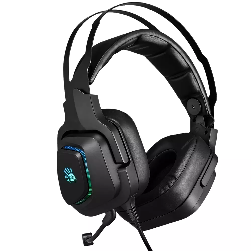 Bloody G570 RGB Wired Gaming Headphone (USB 7.1) - Black