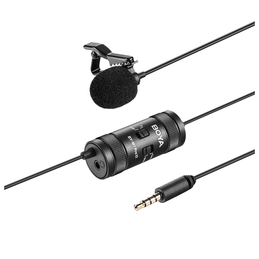 Boya BY-M1 Pro Universal Lavalier 3.5mm Wired Microphone