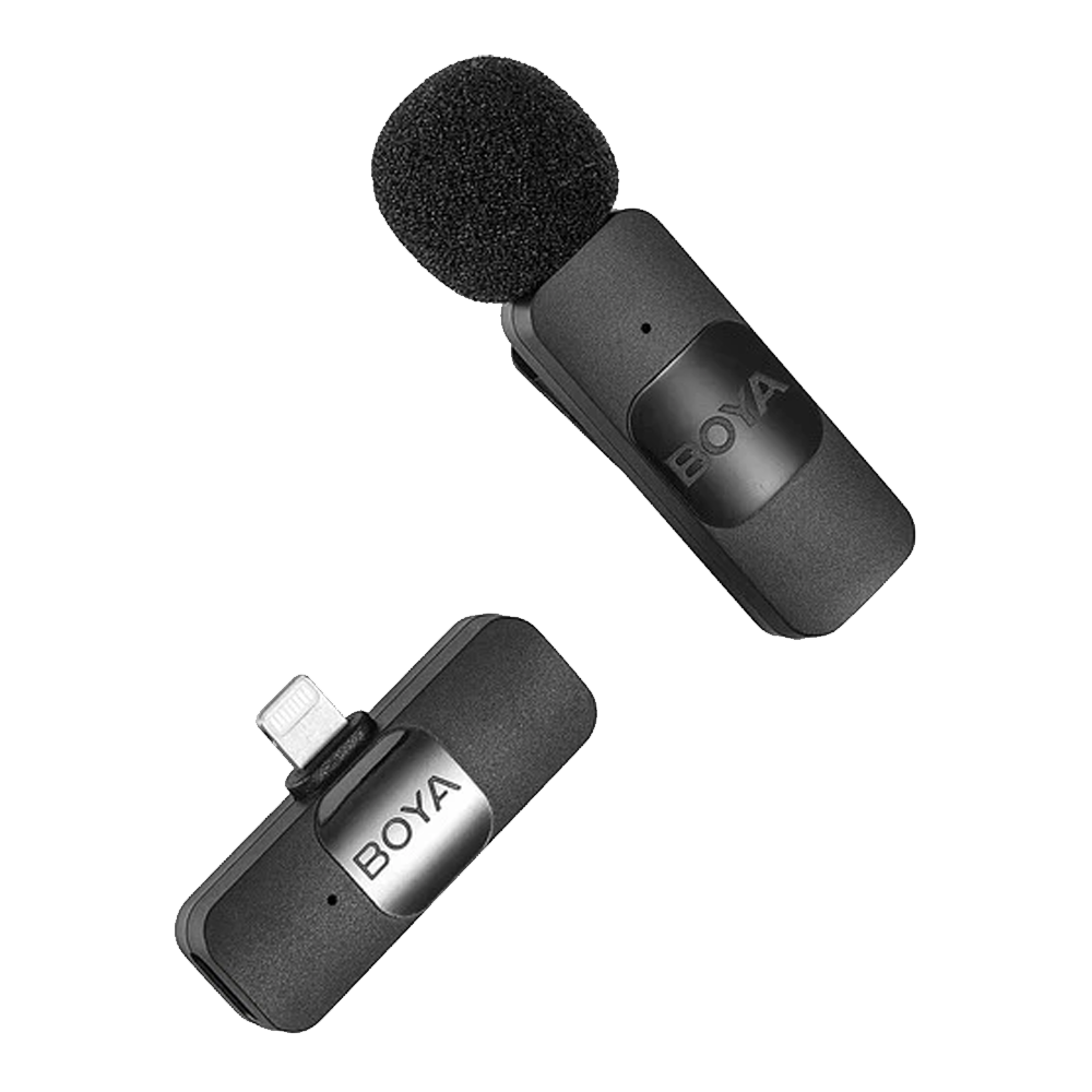 Boya BY-V1 2.4 GHz Lightning Wireless Microphone