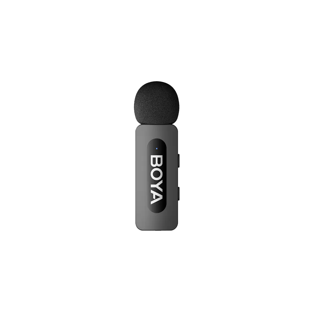 Boya BY-V3 Combo 2.4 GHz Dual (Lightning & Type-C) Wireless Microphone With Charing Case