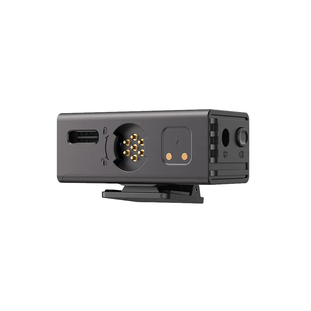 Boya Boyalink 3-01 Al-Powered Button-Sized (Lightning & Type-C & 3.5mm) Wireless Microphone With Charging Case