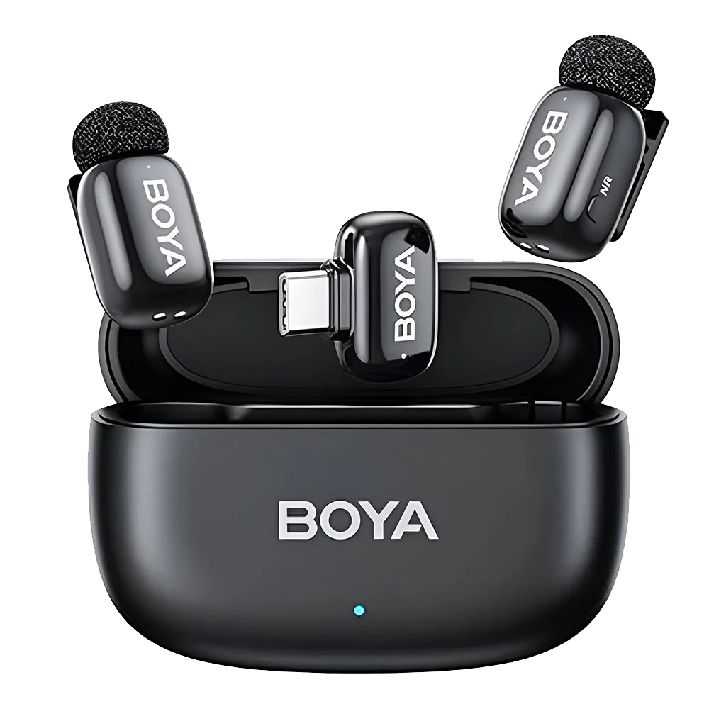 Boya mini-14 2.4 GHz Dual Type-C Wireless Microphone With Charging Case