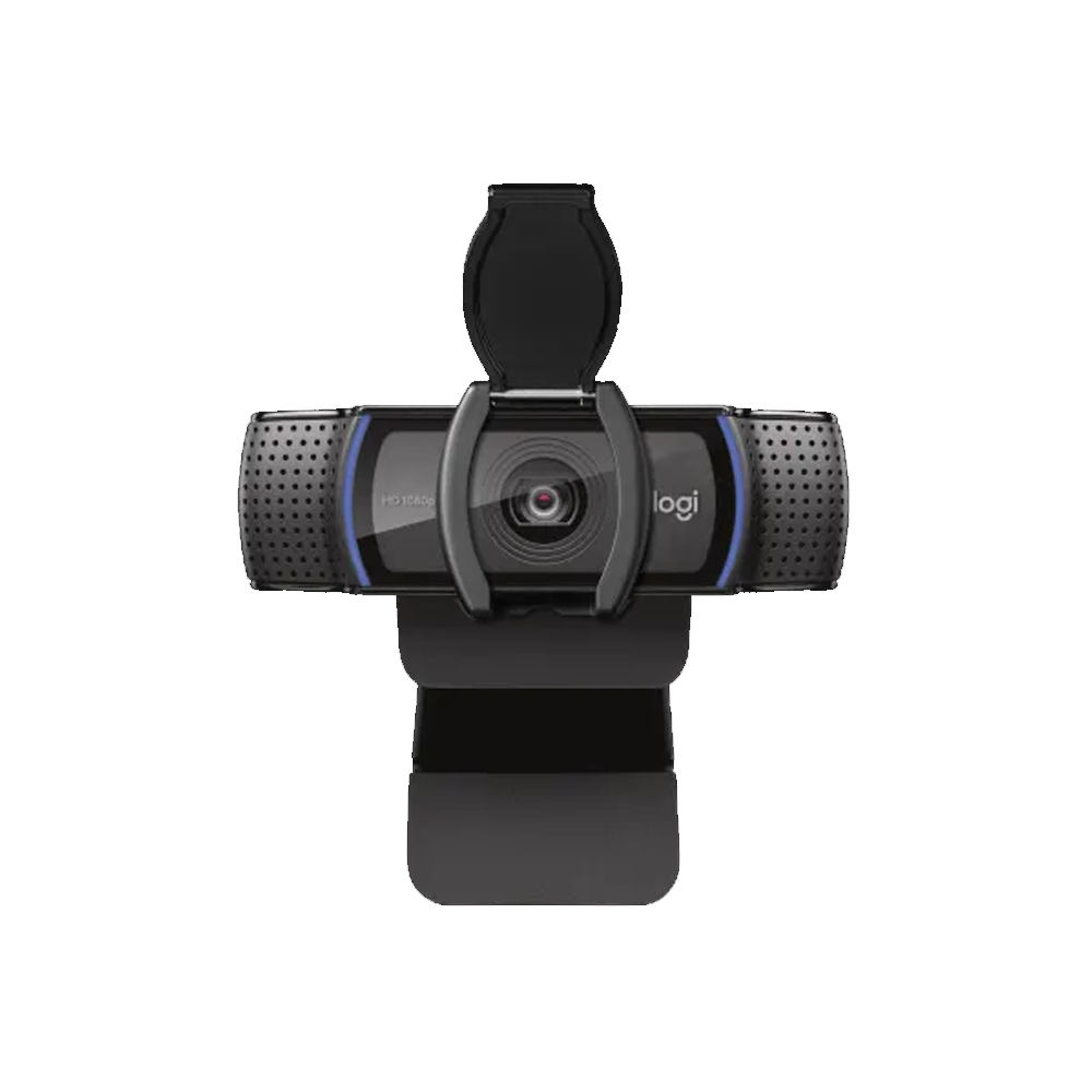 Logitech C920S PRO FHD 1080P Webcam - Black