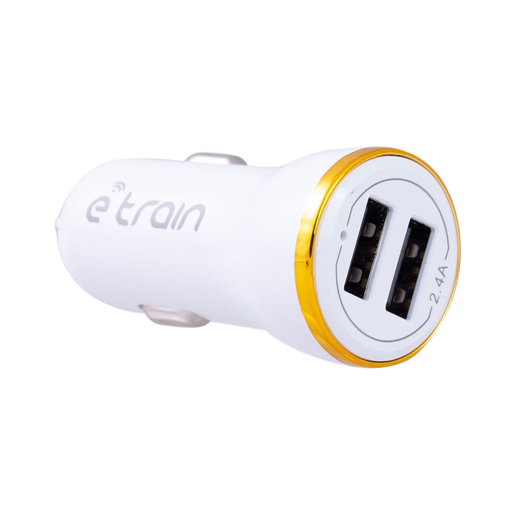 Charger Car Micro USB E-Train Mp200 (2 USB 2.4A)