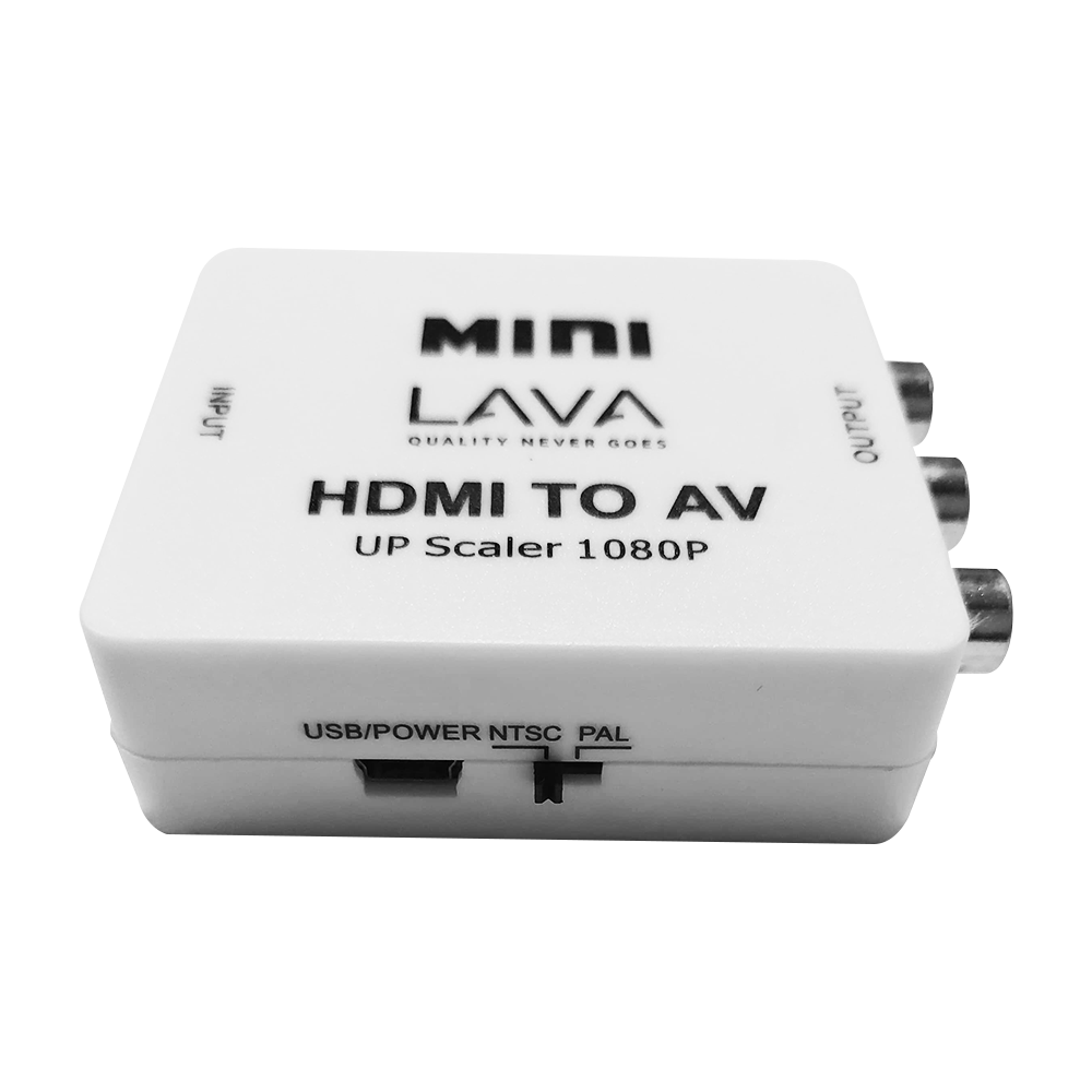 Convert HDMI To AV Lava (Red Package)