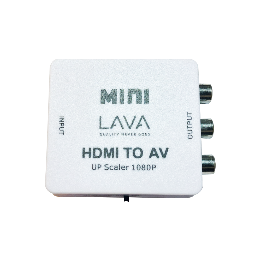 Convert HDMI To AV Lava (Red Package)