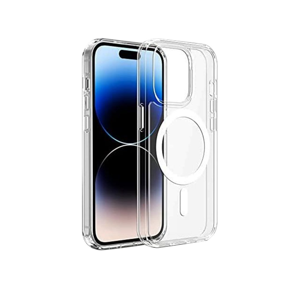 COVER IPHONE 14PRO CLEAR CASE MAGNETIC