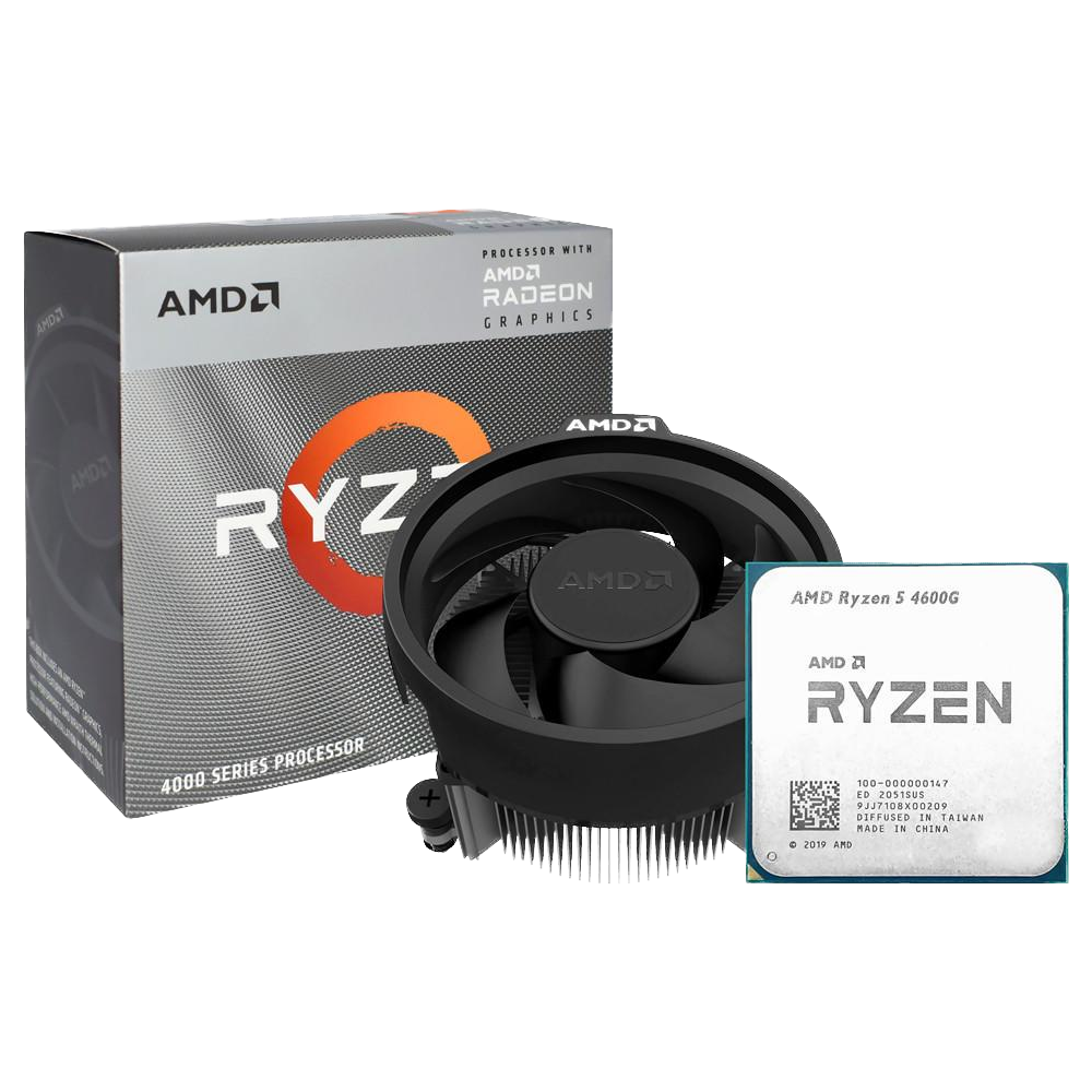 AMD Ryzen 5 4600G 6-Core Socket AM4 Processor (4.2GHz - 11MB)