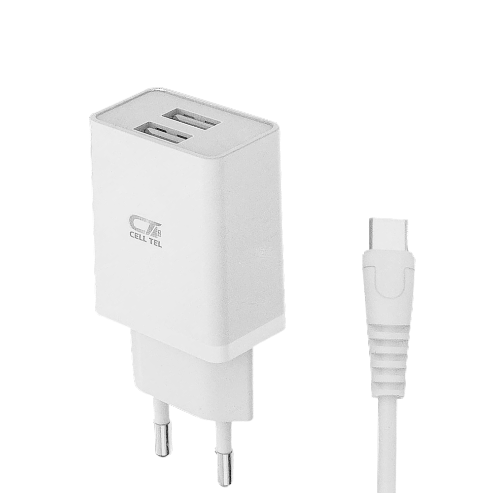 Charger Type-C Cell Tell Ct-20L (2 USB 2.1A)