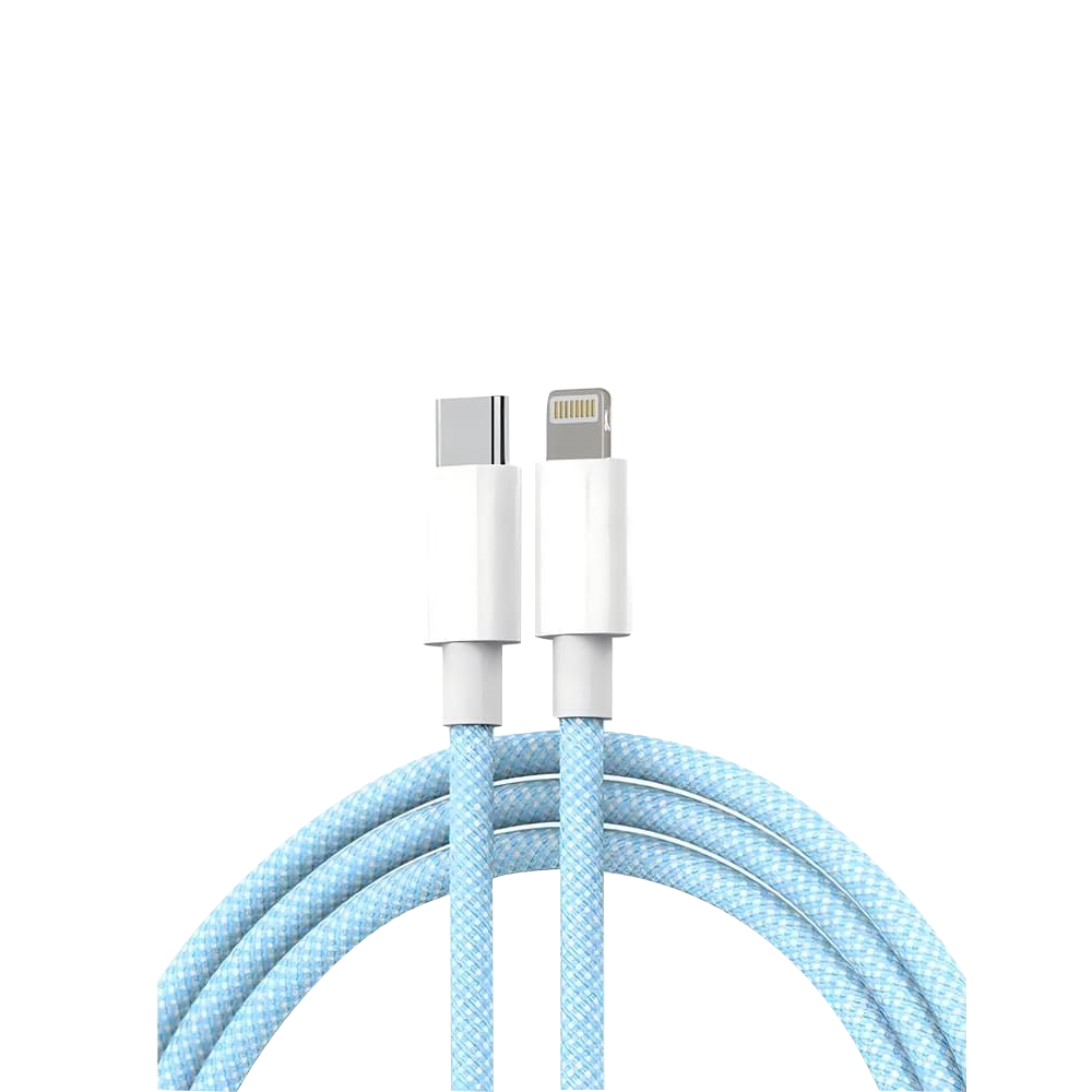 Cable Lightning To Type-C Lavvento MP34L 1.20m - Blue