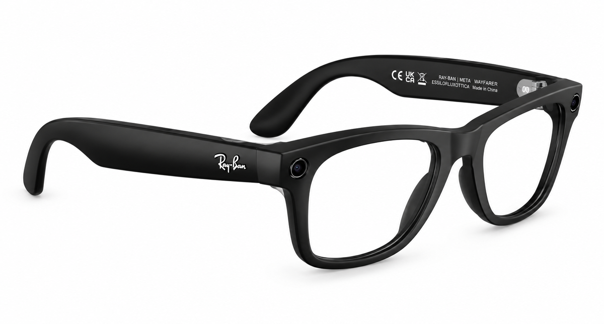 Ray-Ban Meta RW4012 Wayfarer Gen 2 Sunglasses  - F Black / L Transitions Grey