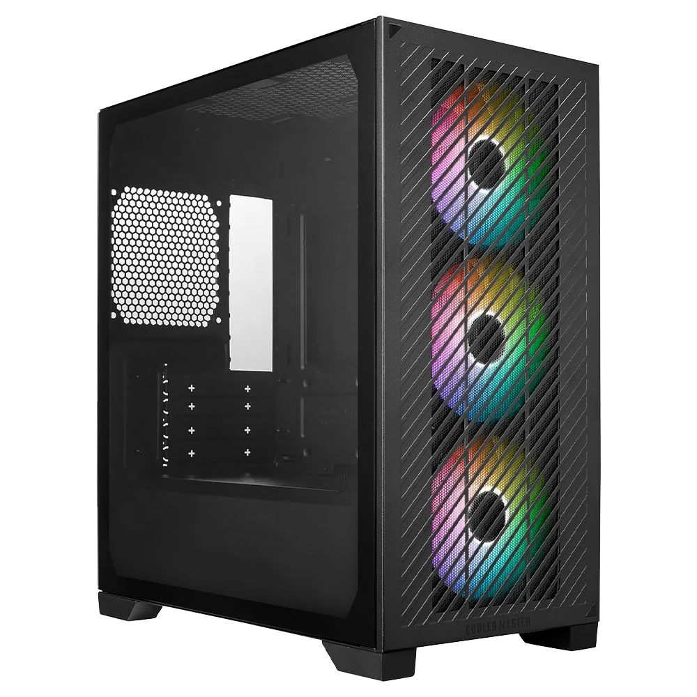 Cooler Master Elite 301 ARGB Mini Tower Case + Elite NEX PN600 230V 600W Power Supply