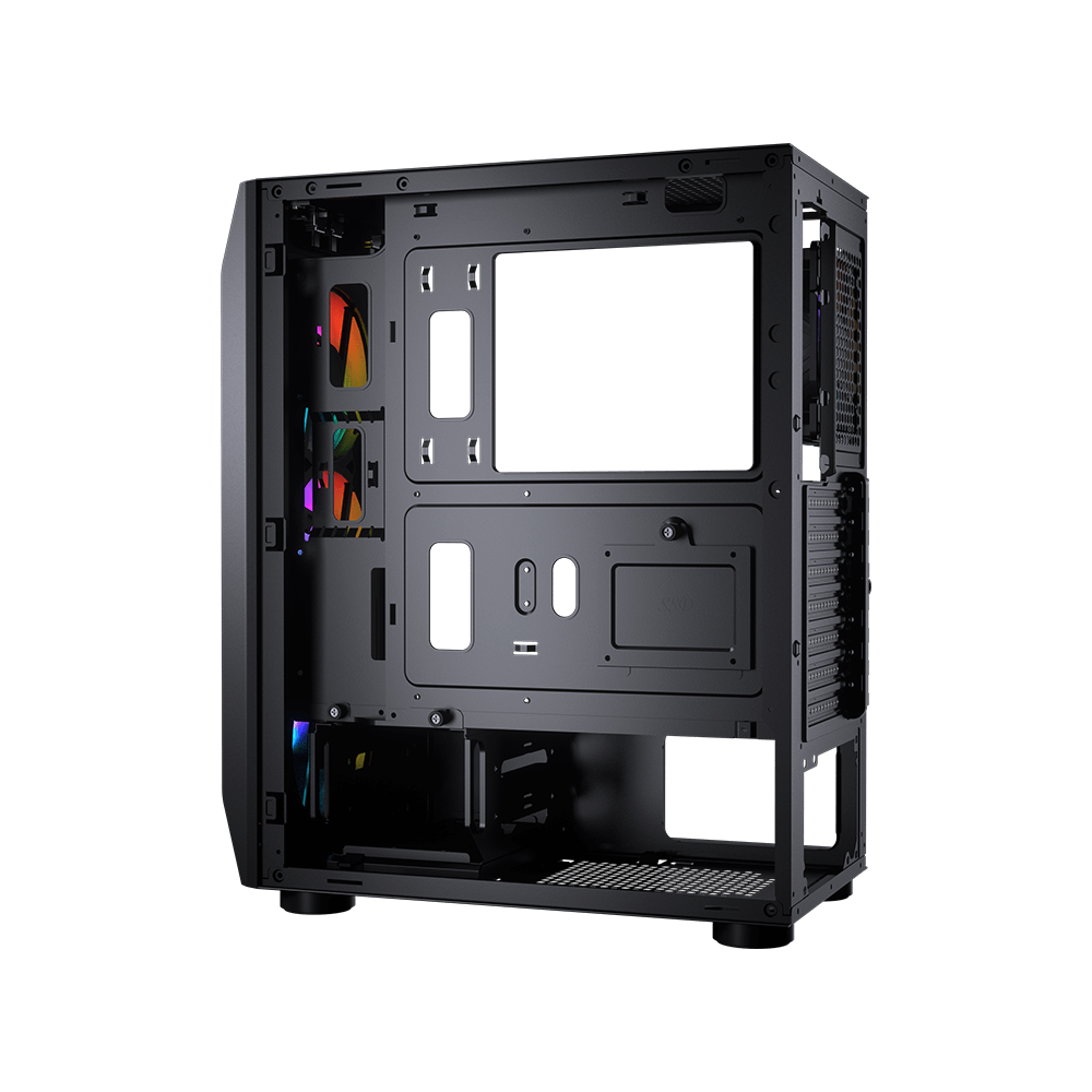 Cougar MX410 RGB Gaming Mid Tower Case + Cougar VTC 80Plus 500W Power Supply