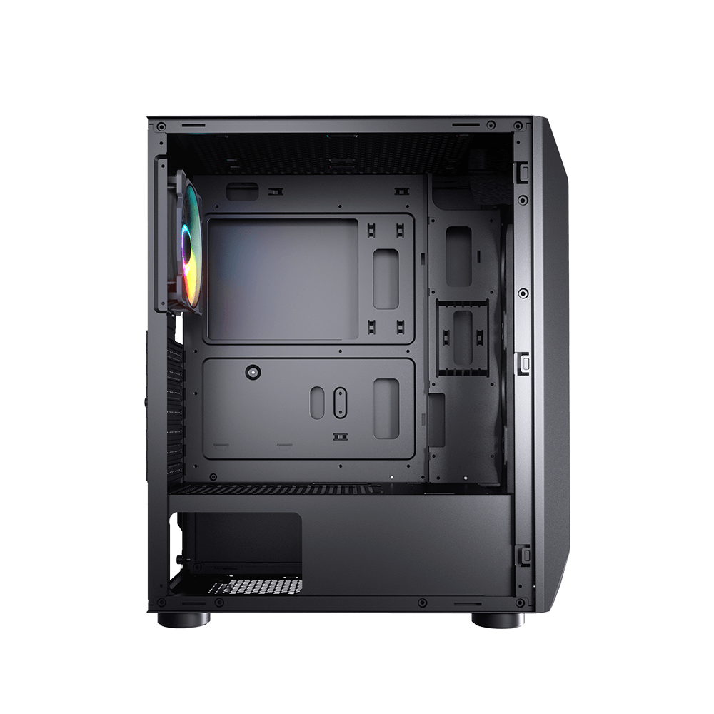 Cougar MX410 RGB Gaming Mid Tower Case + Cougar VTC 80Plus 500W Power Supply