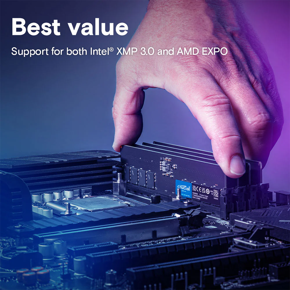 Crucial 32GB DDR5 5600MHz PC Ram