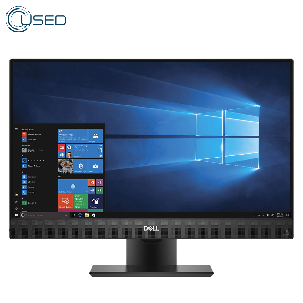PC Used All In One Dell Optiplex 7460 (I5/8500 - 8G DDR4 - 256G SSD - Intel UHD Graphics 630 - Wifi - Cam - Framless 24 Inch)