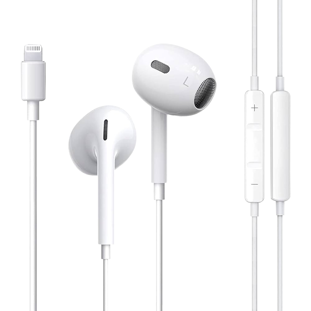 Earphone Wired Earpods Copy Crack (Lightning)