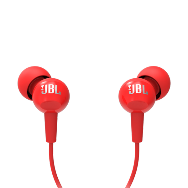 Headset Jbl C100si Original Price Earphone Wired JBL C100Si Red - Main Image