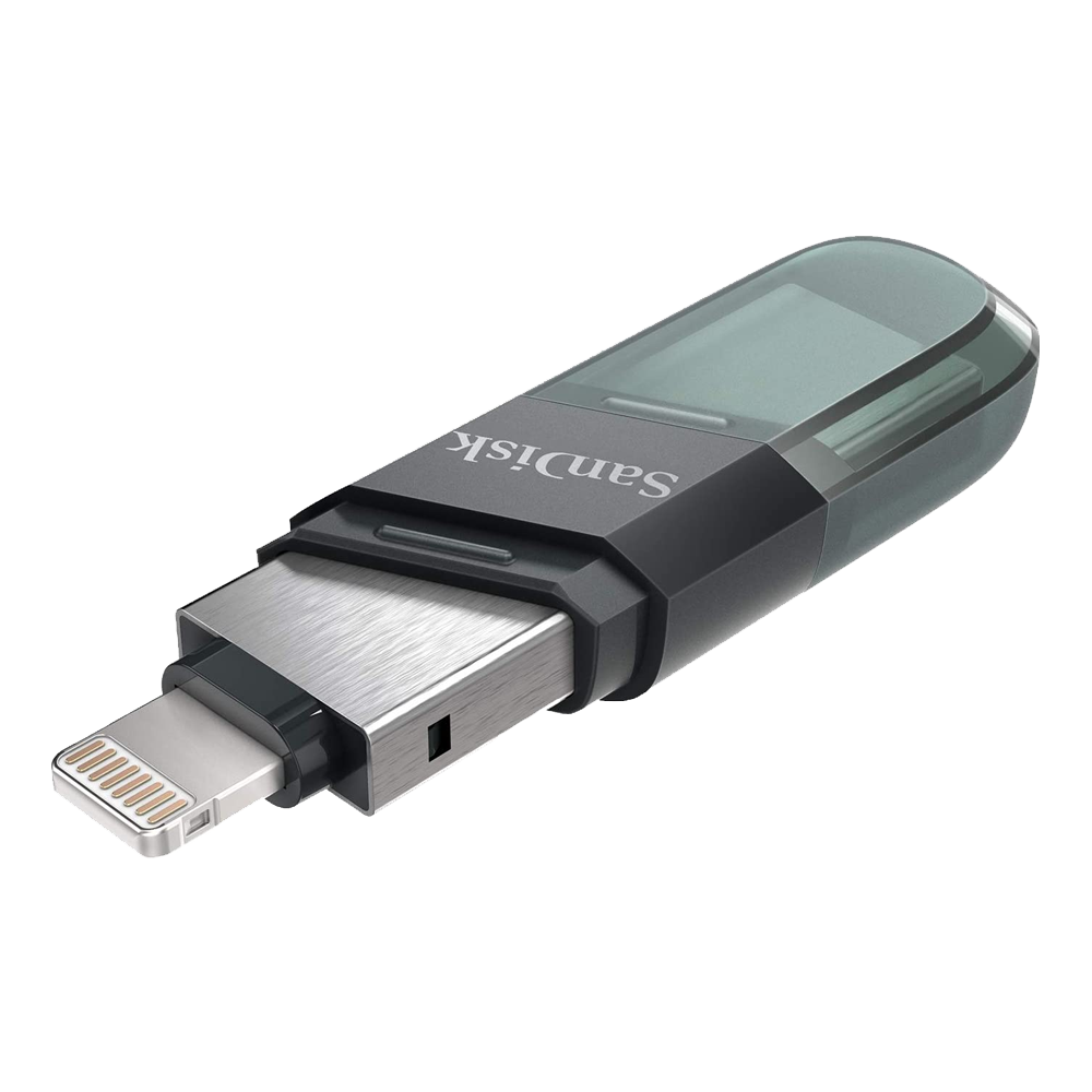 FLASH MEMORY SANDISK IXPAND LIGHTNING & USB 3.1 128G