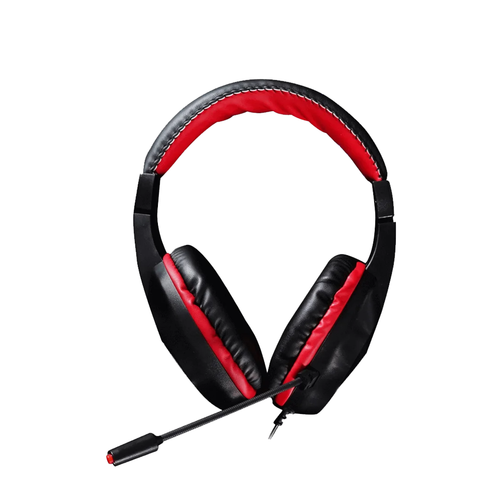 Fantech HQ54 Mars II Wired Gaming Headphone (One Socket 3.5mm With Converter) - Black