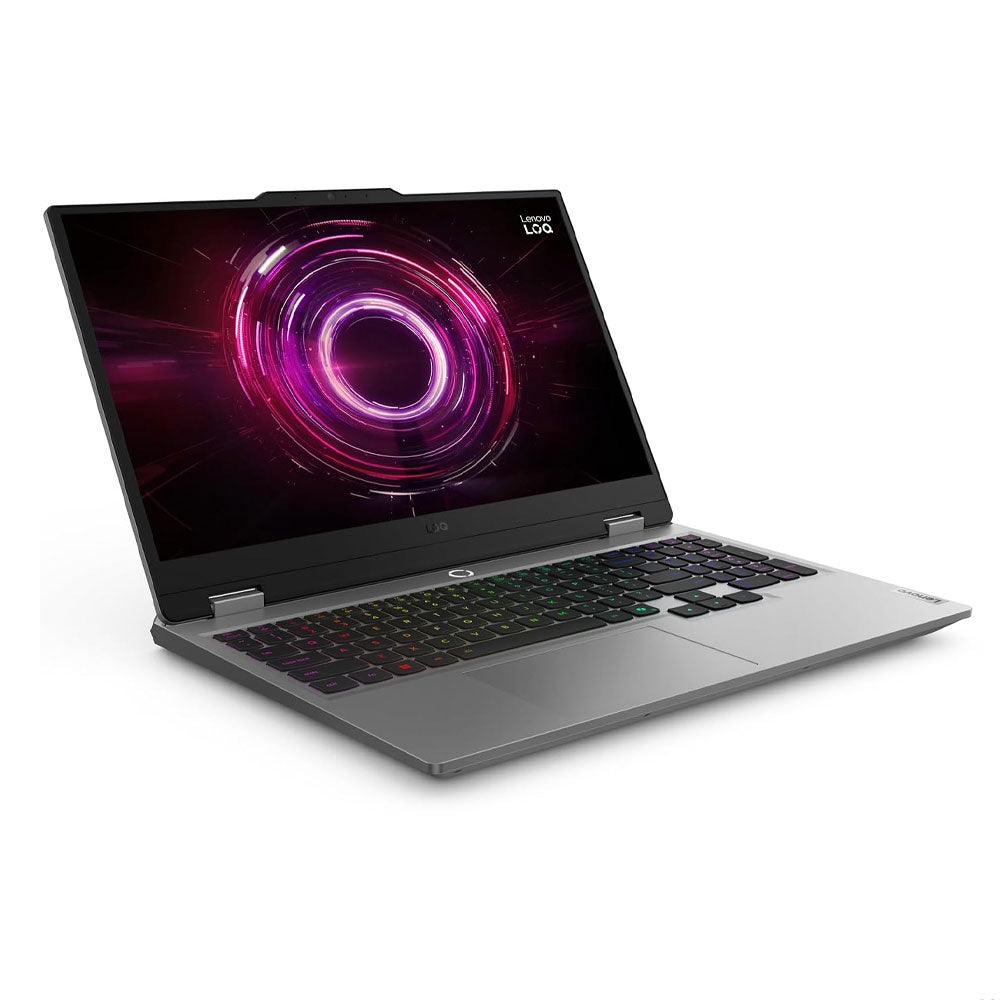 Lenovo LOQ 15AHP10 Laptop (AMD Ryzen 7/250 - 16GB DDR5 - 512GB M.2 NVMe - Nvidia RTX 5050 8GB GDDR7 - 15.6 Inch FHD IPS 144H) - Luna Gray