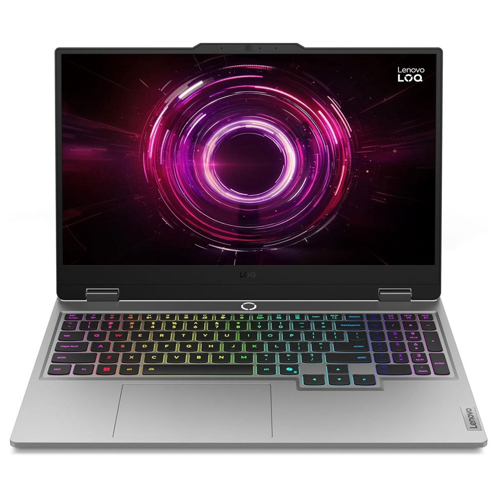 Lenovo LOQ 15AHP10 Laptop (AMD Ryzen 7/250 - 16GB DDR5 - 512GB M.2 NVMe - Nvidia RTX 5050 8GB GDDR7 - 15.6 Inch FHD IPS 144H) - Luna Gray