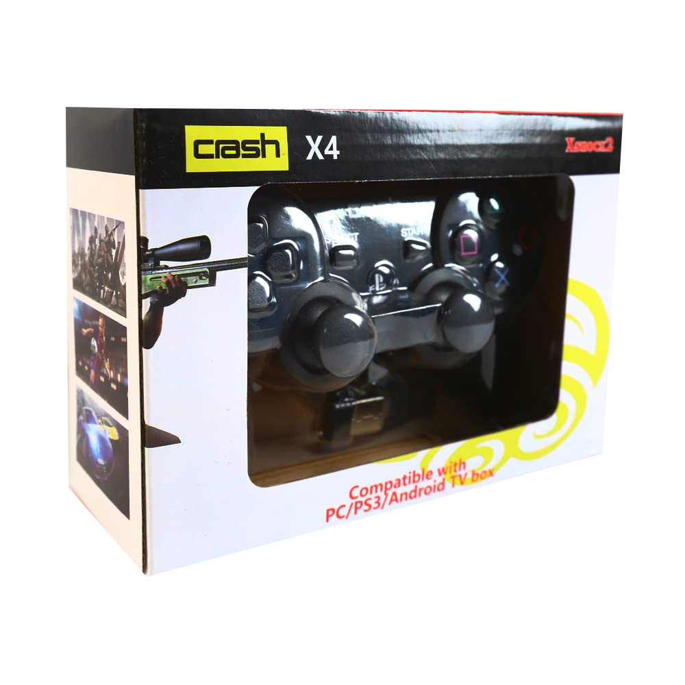 Gamepad Single Wireless Rechargeable Crash X4