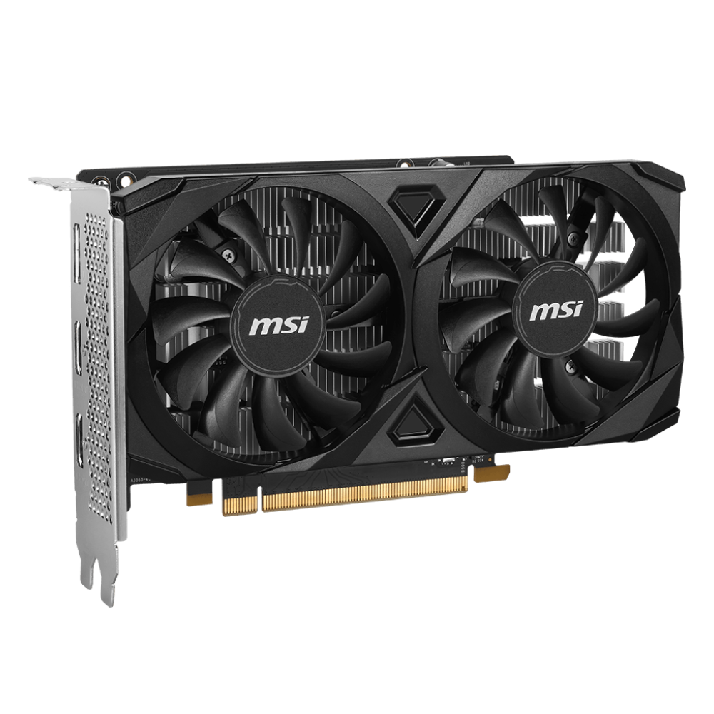 MSI GeForce RTX 3050 Ventus 2X E OC 6GB GDDR6 Graphics Card