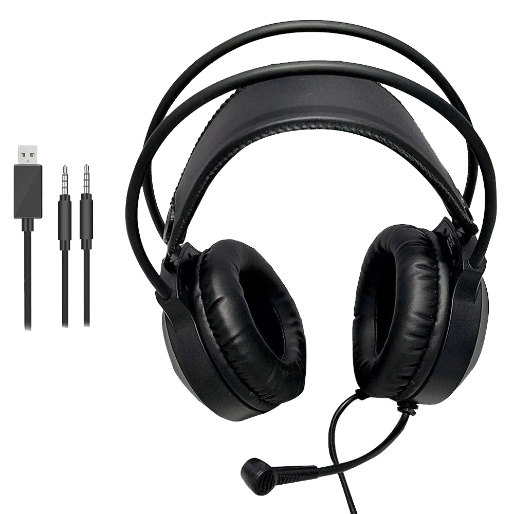 Headphone Wired Gigamax Plsu Q3 (One Socket+USB)