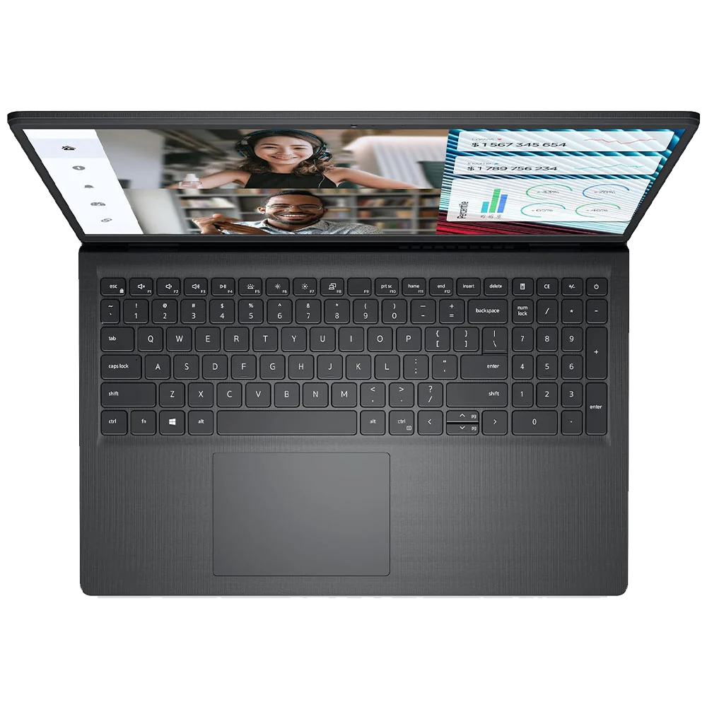 Dell Vostro 3530 Laptop (Intel Core i7/1355U - 8GB DDR4 - 512GB M.2 NVMe - Intel UHD Graphics - 15.6 Inch FHD 120Hz) - Carbon Black