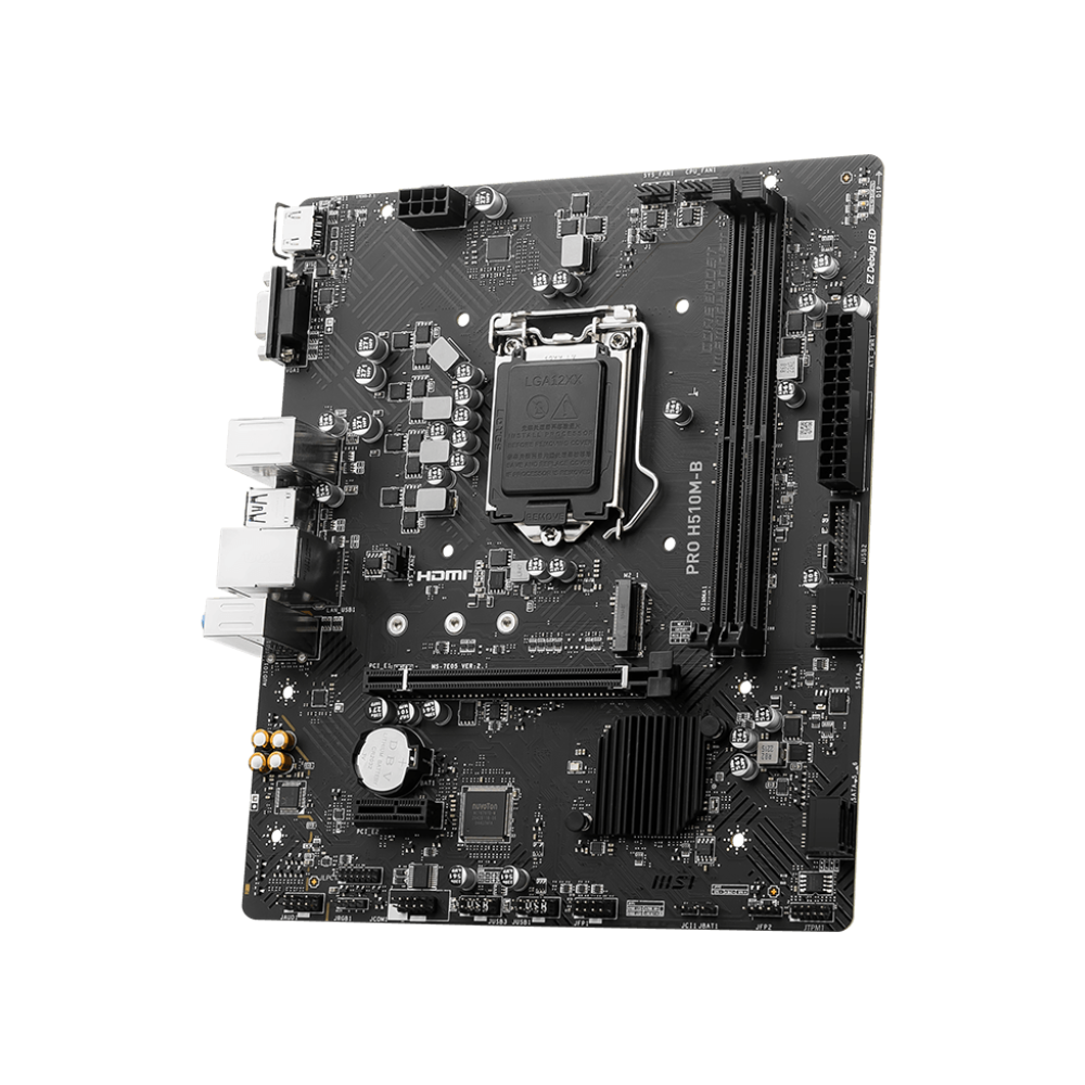 Motherboard Intel MSI Pro H510M-B (LGA1200) + CPU Intel Core I3-10105F Tray (LGA1200)