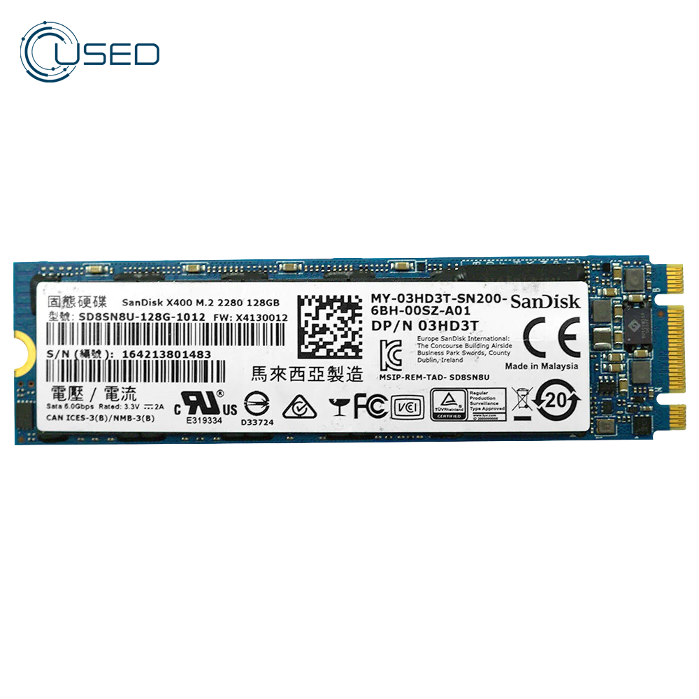 SSD M.2 SATA 128G (ORIGINAL USED)