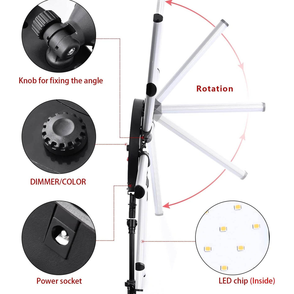 Professional LED Star Light 12-LED 91.5cm X 41cm