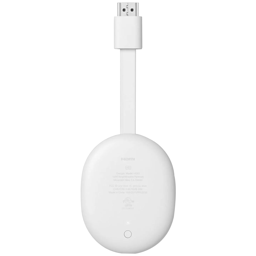 HDMI Chromecast Google 4K Ga01919-Ca - Snow